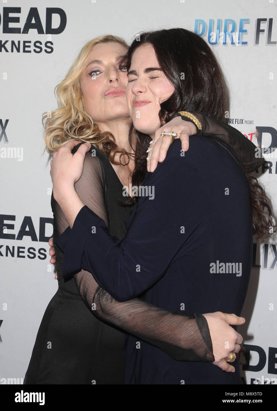 Hollywood, Ca. 20th Mar, 2018. Tatum O'Neal and Emily McEnroe, at the