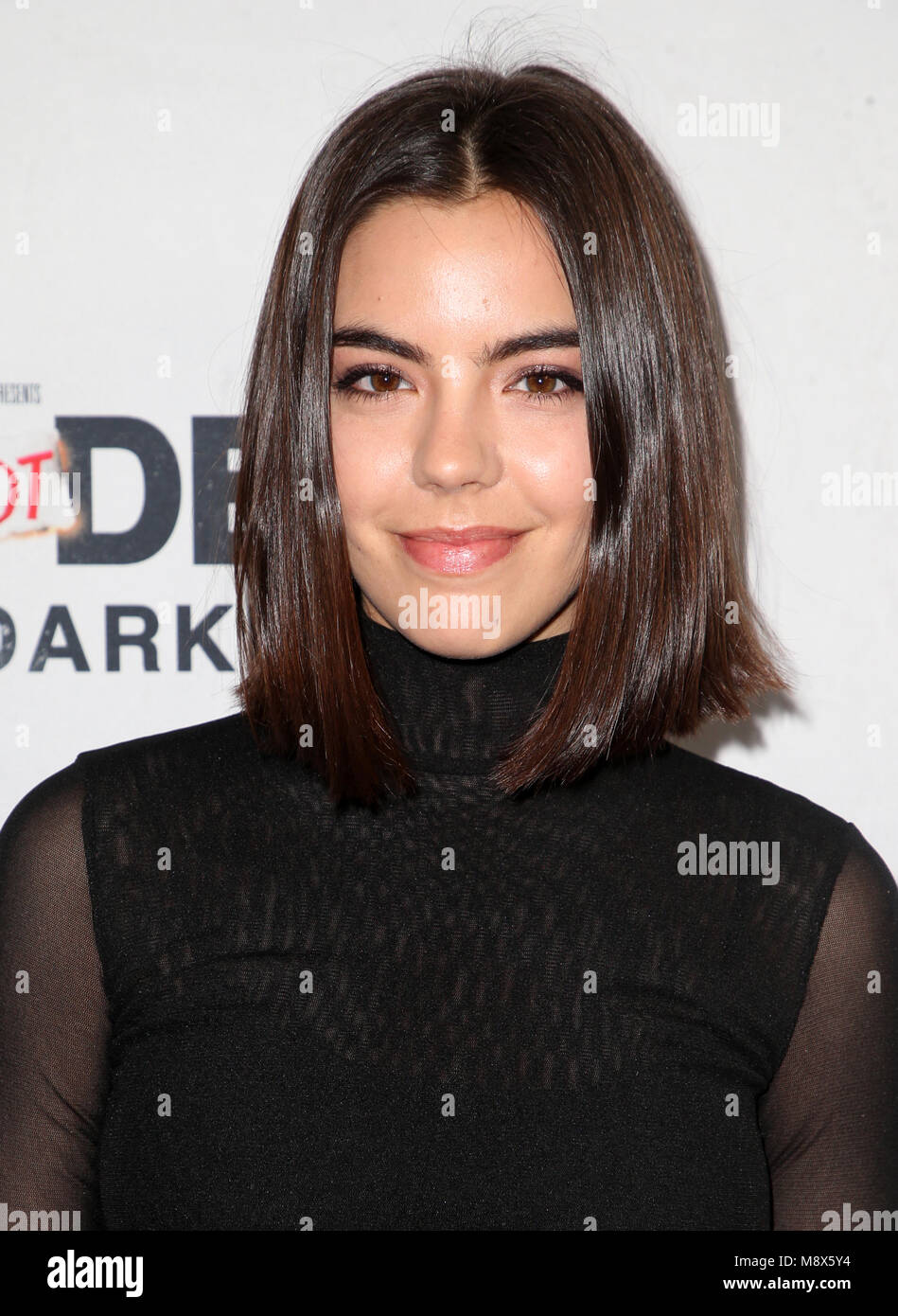 Hollywood, Ca. 20th Mar, 2018. Samantha Boscarino, at the 'God's Not Dead: A Light in Darkness' premiere at American Cinematheque's Egyptian Theatre on March 20, 2018 in Hollywood, California. Credit: Faye Sadou/Media Punch/Alamy Live News Stock Photo