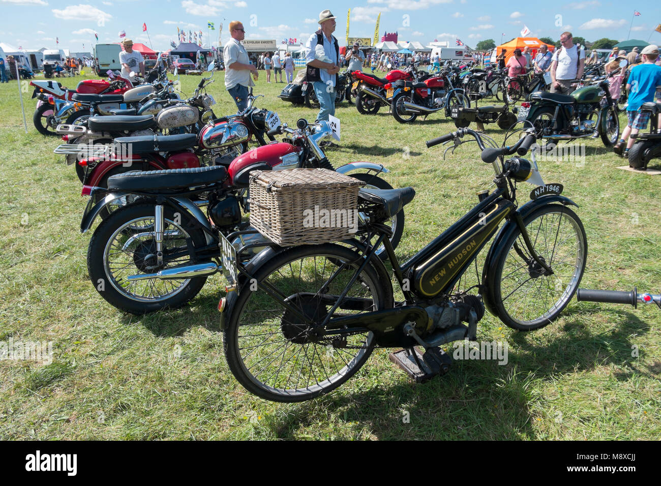 vintage motorised bicycle
