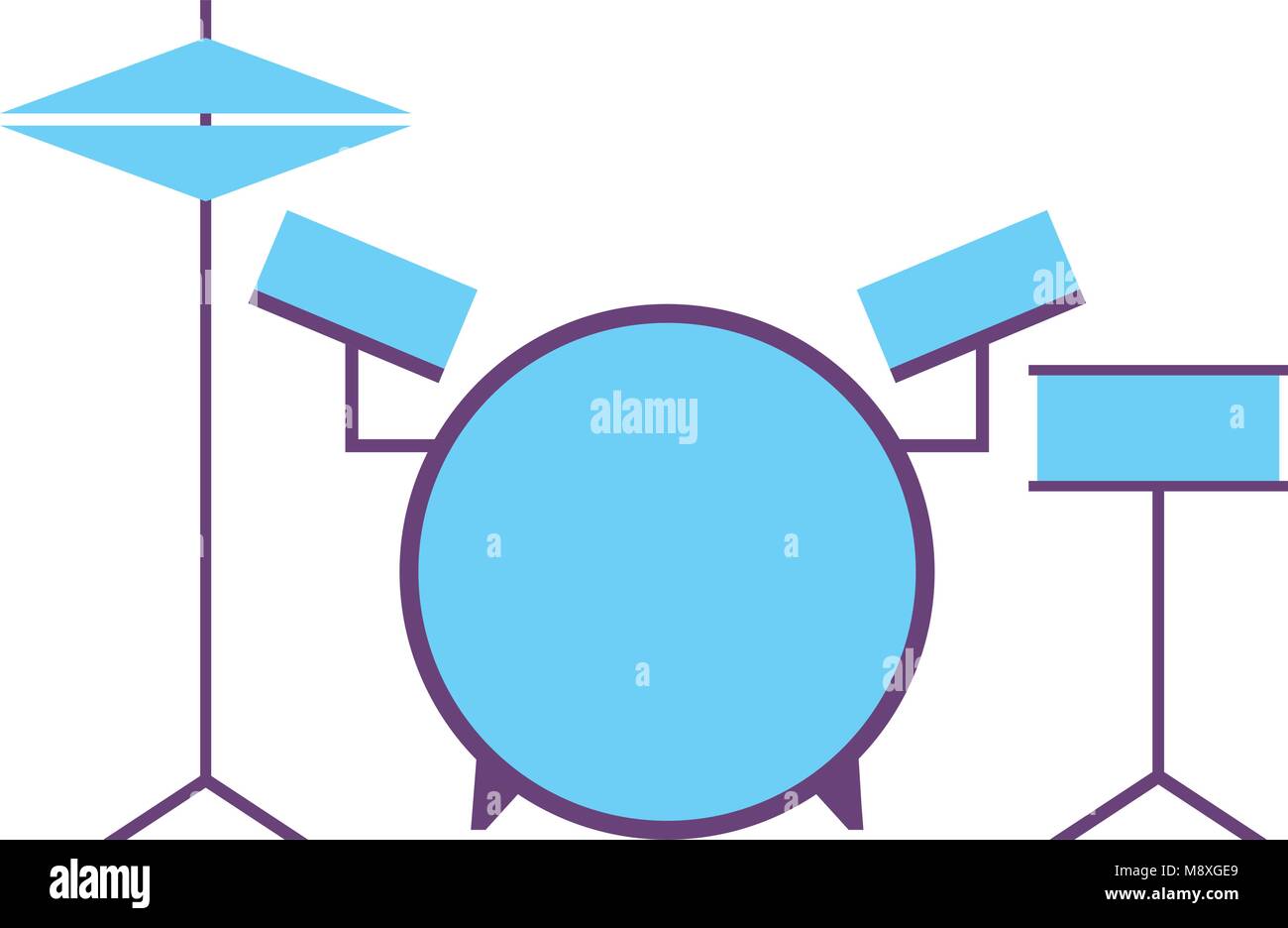musical drums battery set instruments Stock Vector Image & Art Alamy