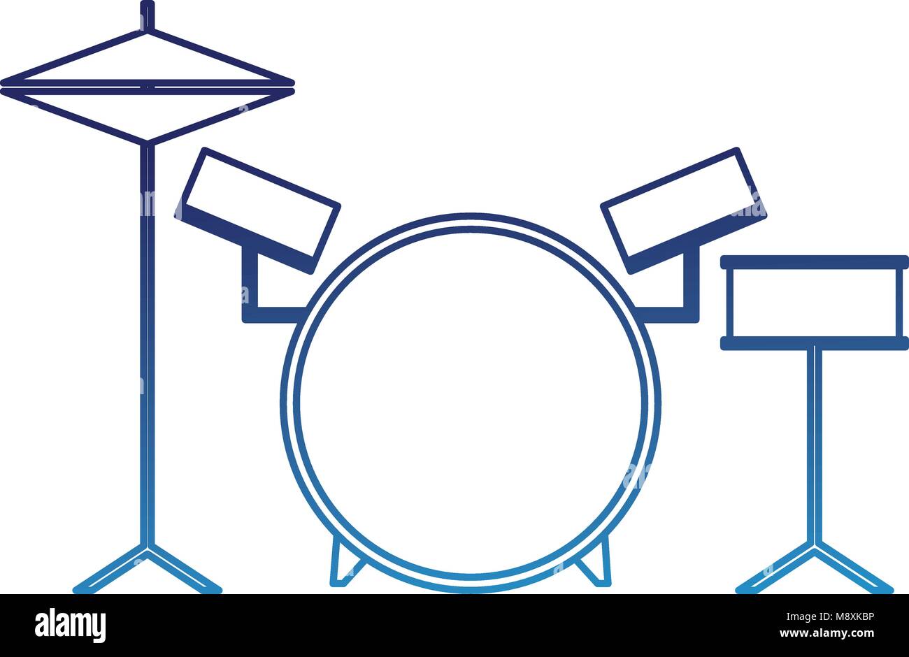 musical drums battery set instruments Stock Vector Image & Art Alamy