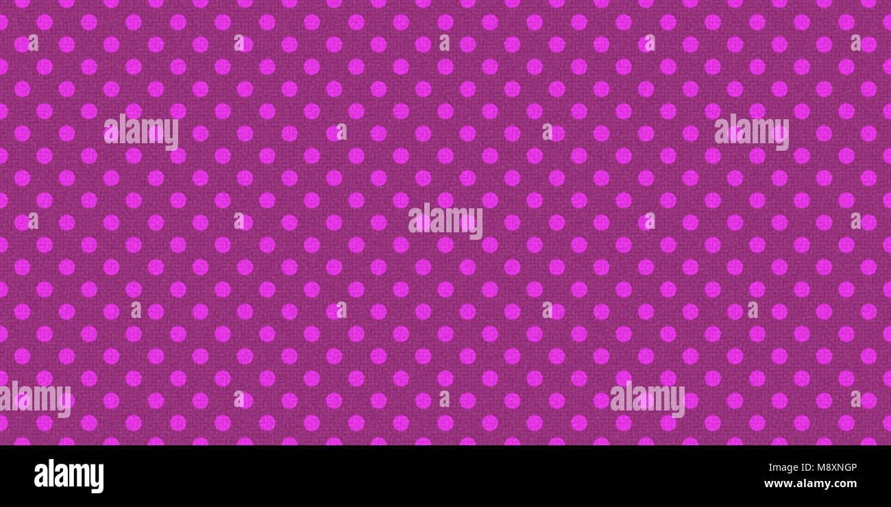 Pink Dotty Pattern Background. Dotted Canvas Texture. Burlap Backdrop