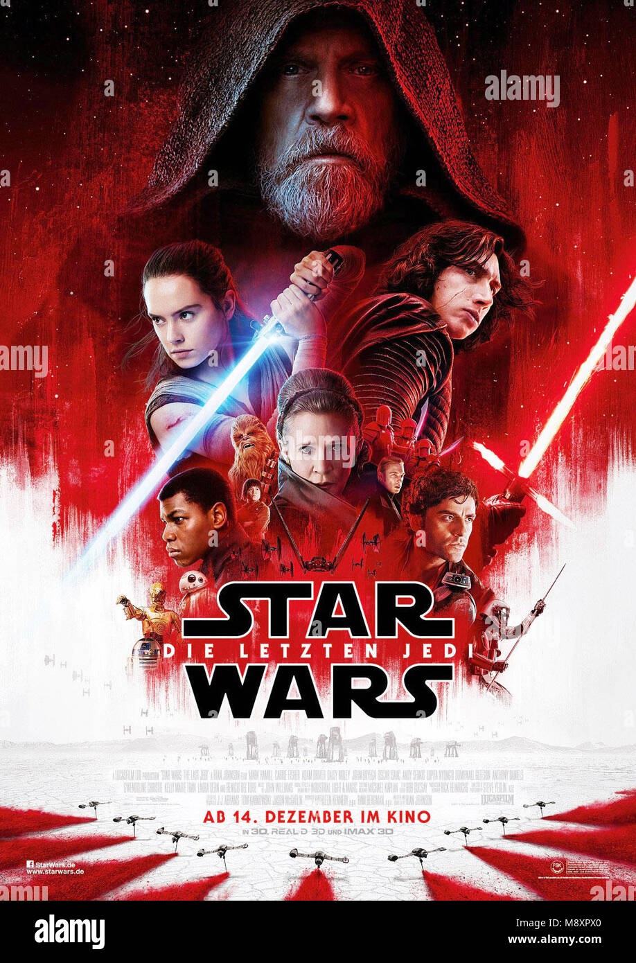 Last jedi poster High Resolution Stock Photography and Images - Alamy