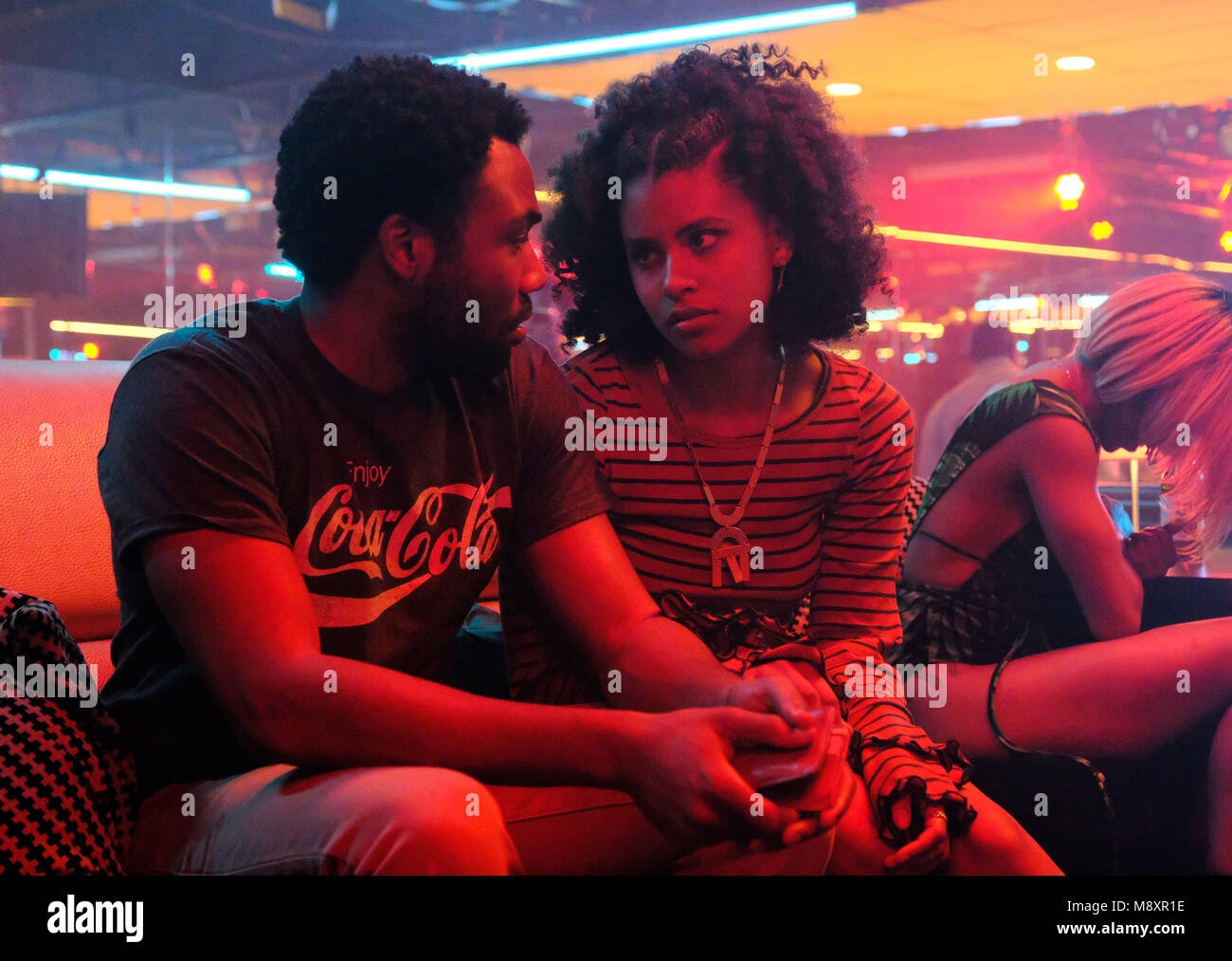 ATLANTA, from left Donald Glover, Zazie Beetz, 'Money Bag Shawty