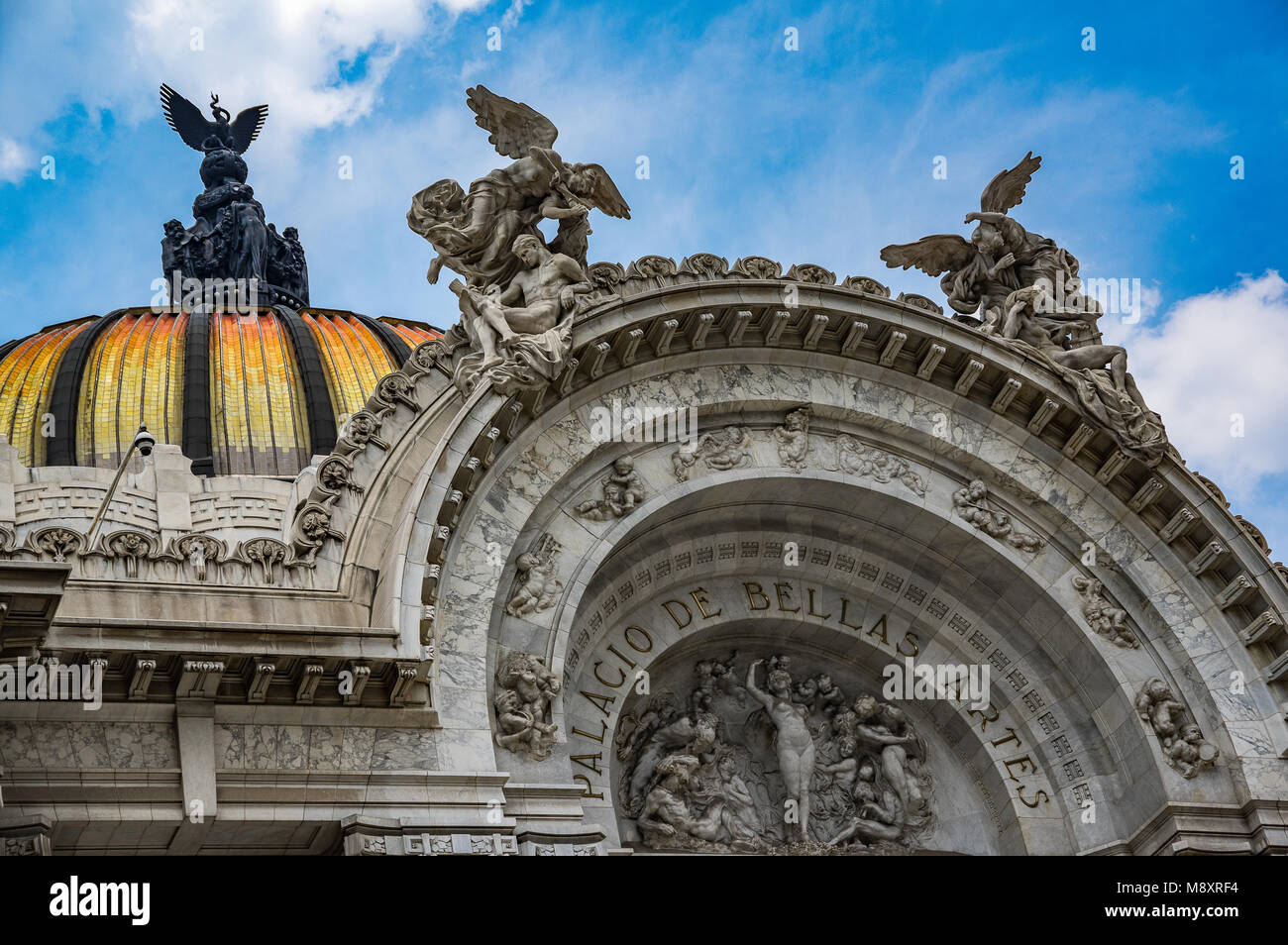 Palacio de Bellas Artes in Mexico City Stock Photo