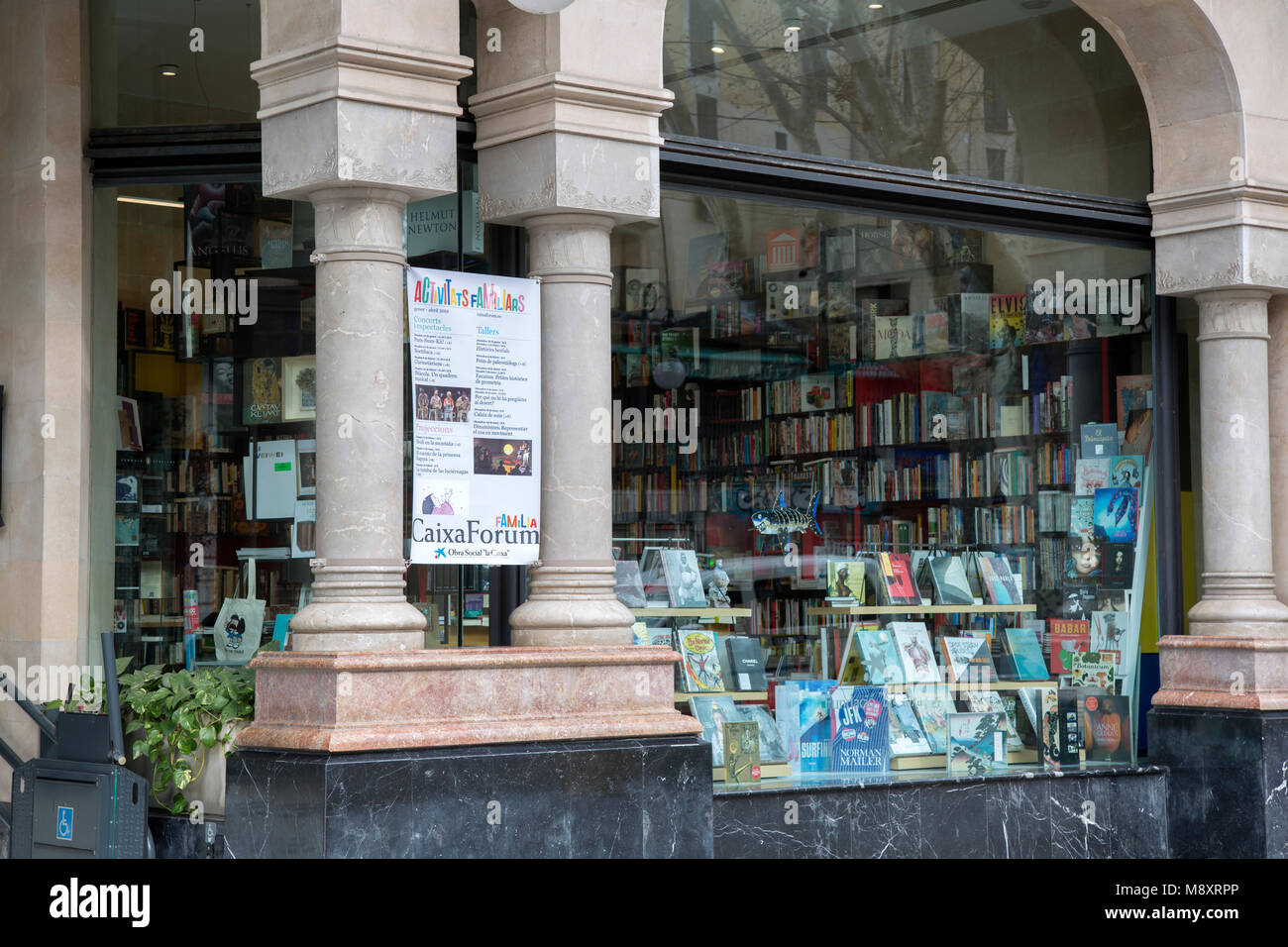Bookshop at Caixa Forum, Grand Hotel; Palma; Majorca; Spain Stock Photo -  Alamy