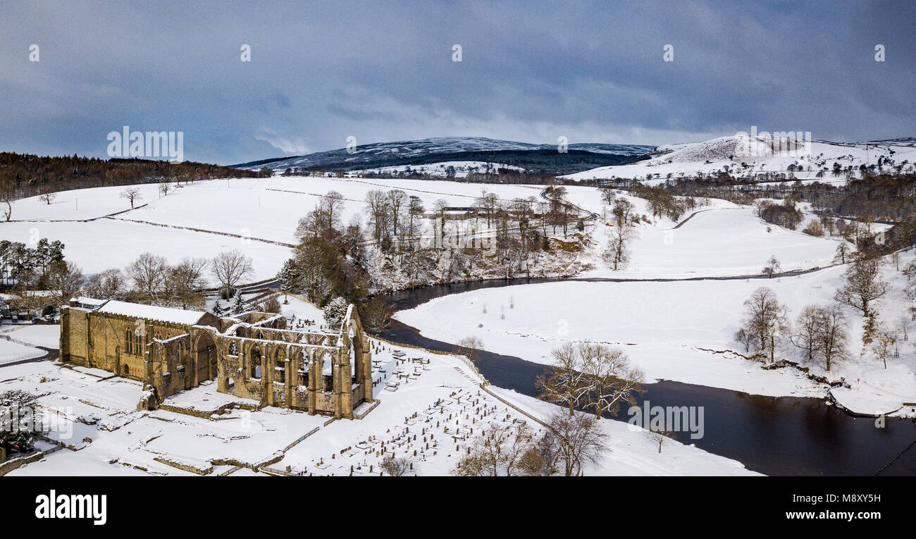 Bolton priory winter hires stock photography and images Alamy