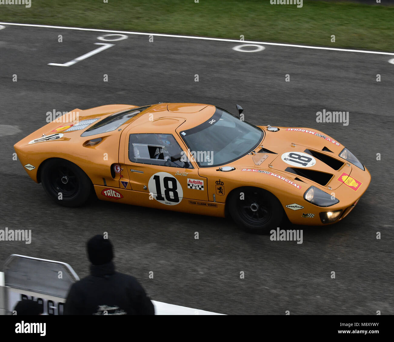David Hart, Ford GT40, Gurney Cup, 76th Members Meeting, England ...