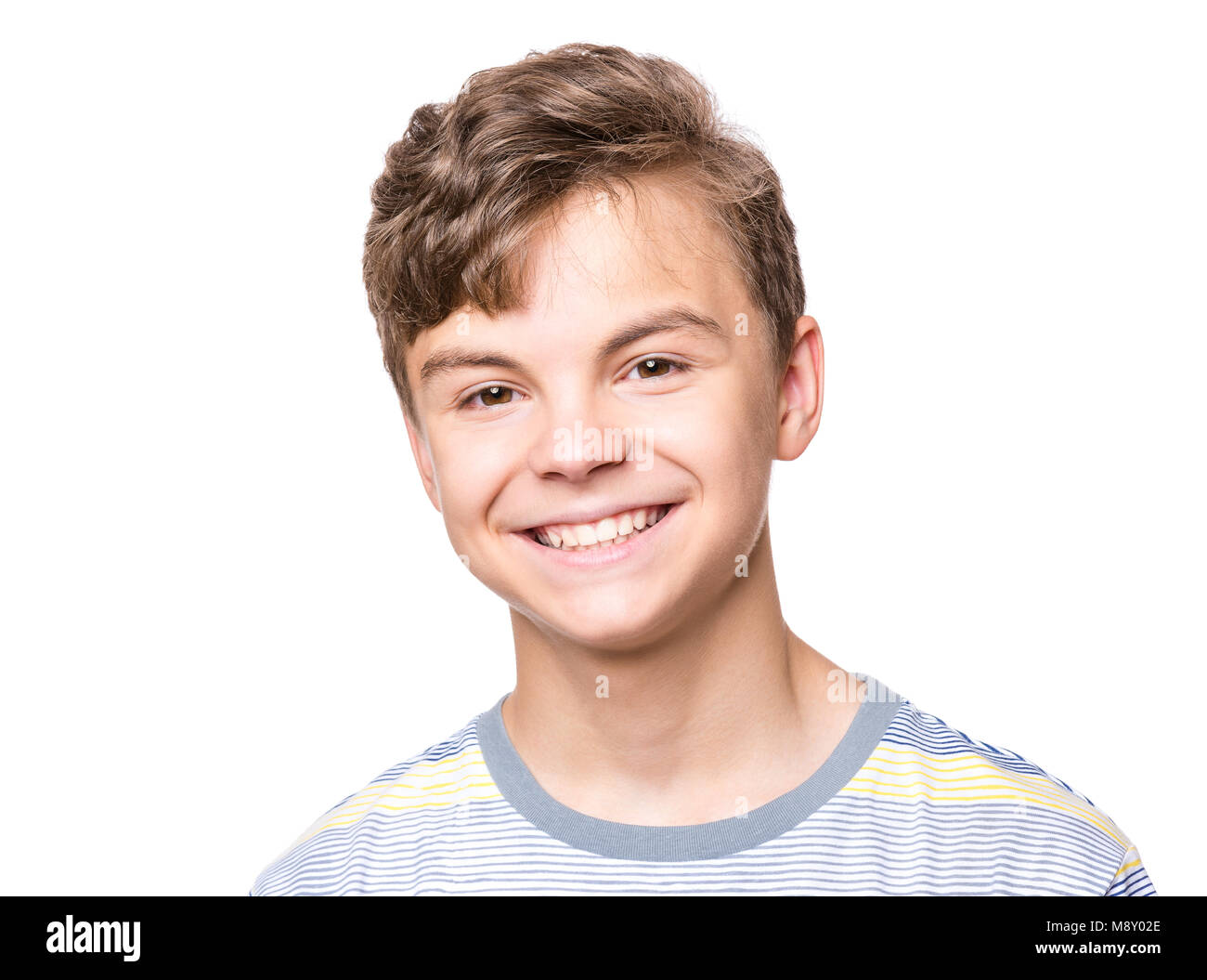 Ternn boy portrait Stock Photo