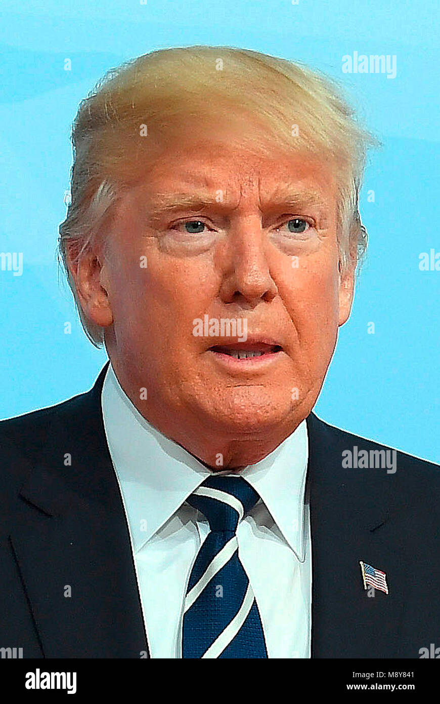 Donald John Trump - *14.06.1946 - 45th President of the United States of America. Stock Photo