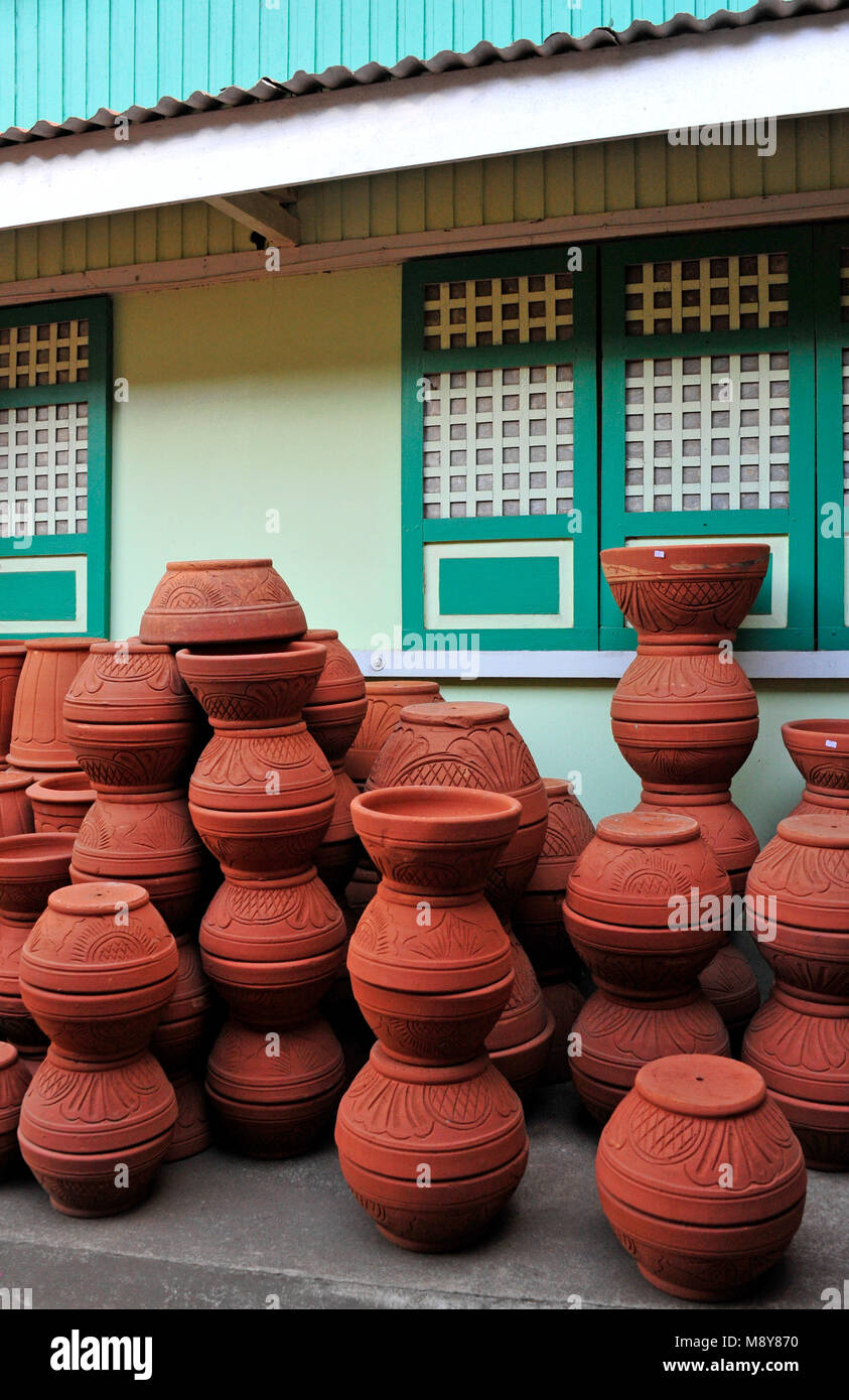 Pots For Sale At A Garden And Plant Centre In Luzon Philippines
