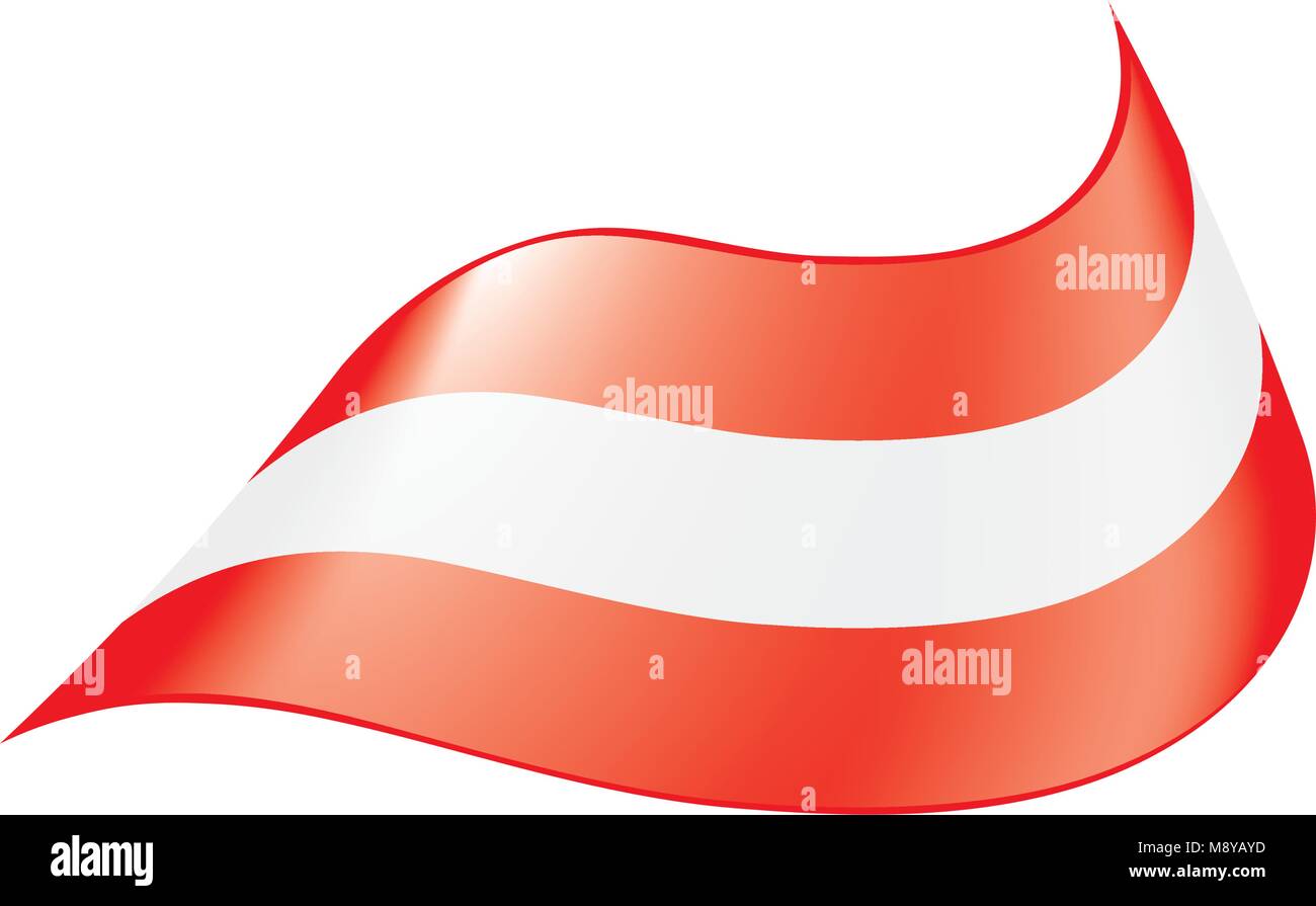 Austria flag, vector illustration Stock Vector Image & Art - Alamy