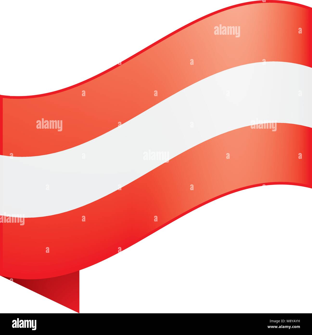 Austria flag, vector illustration Stock Vector Image & Art - Alamy