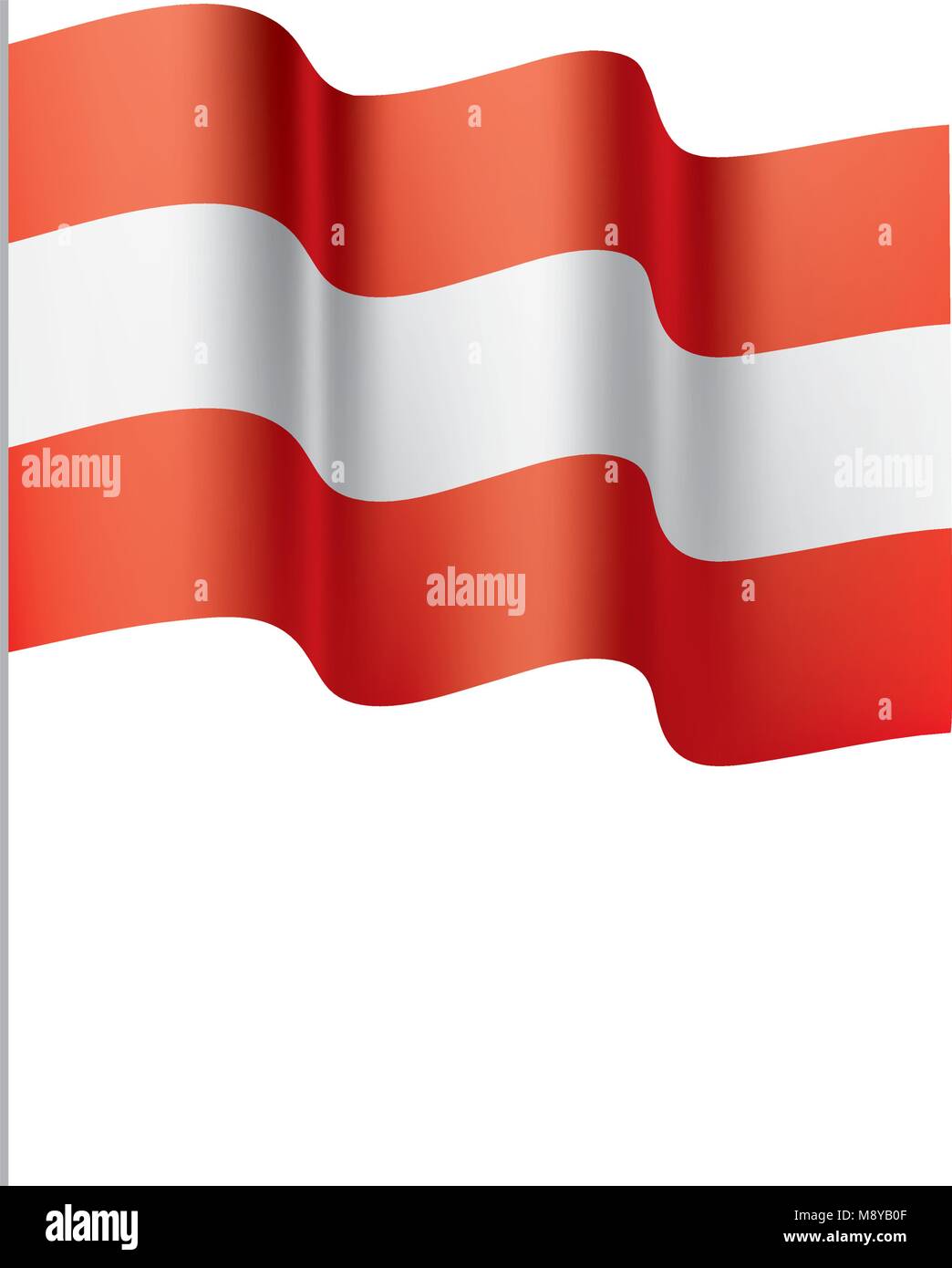 Austria flag, vector illustration Stock Vector Image & Art - Alamy