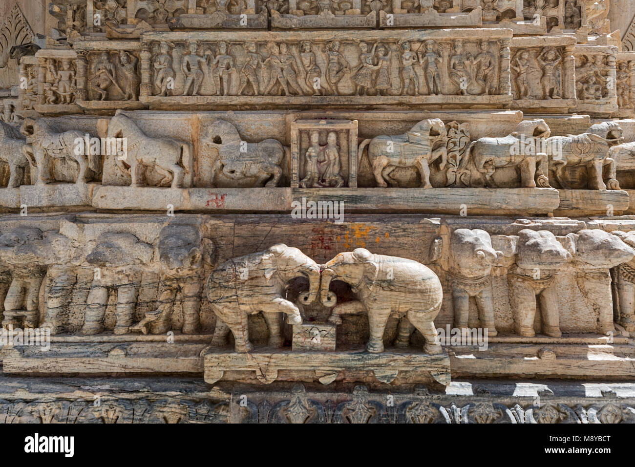 Jagdish Temple - Udaipur Stock Photo