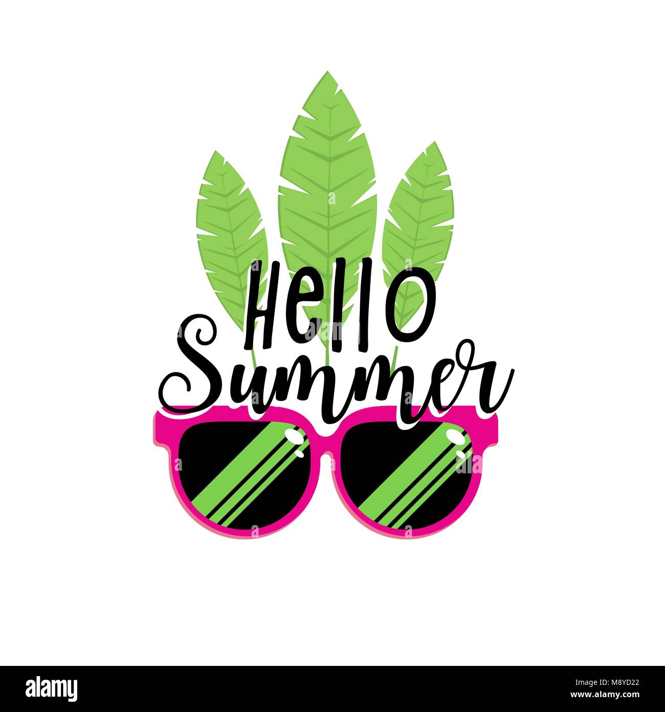 Summer Vibes Poster Stock Vector Image Art Alamy