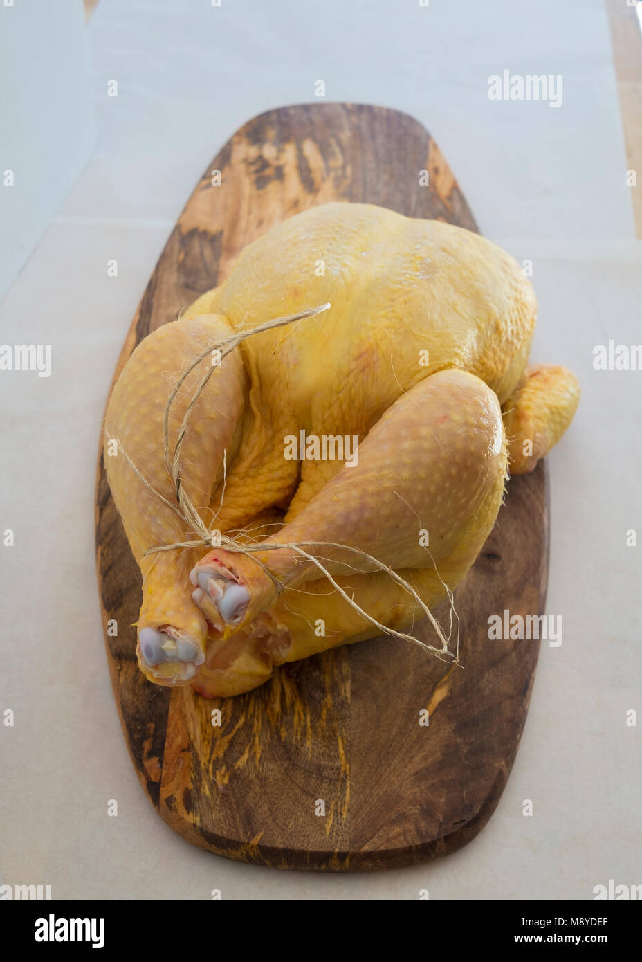 Cornfed Chicken Stock Photo