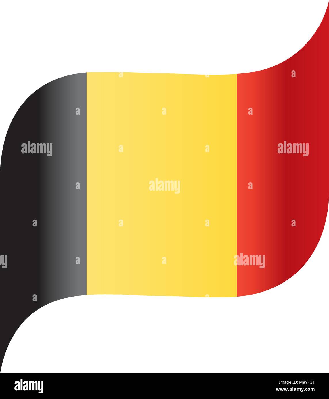 Flag of Belgium, Vector illustration Stock Vector Image & Art - Alamy
