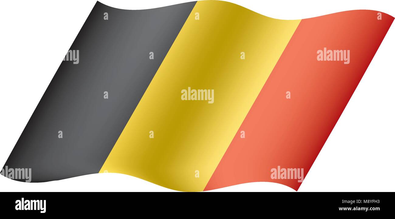 Flag of Belgium, Vector illustration Stock Vector Image & Art - Alamy