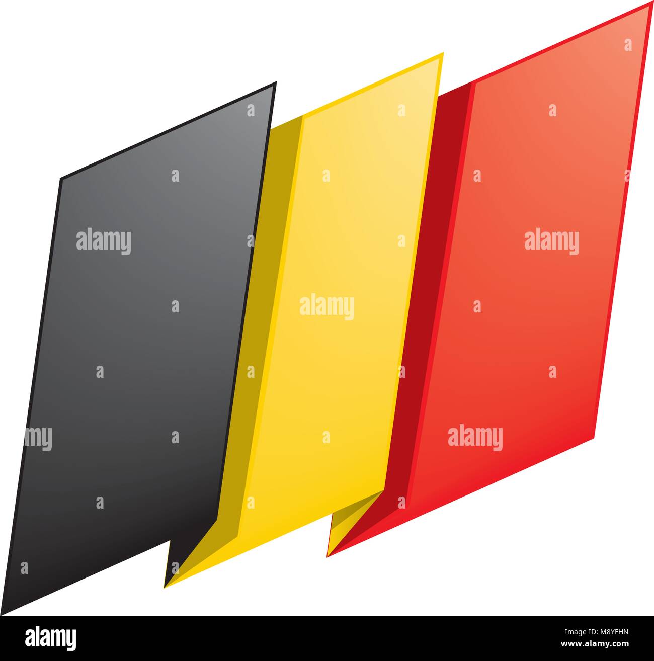 Flag of Belgium, Vector illustration Stock Vector Image & Art - Alamy