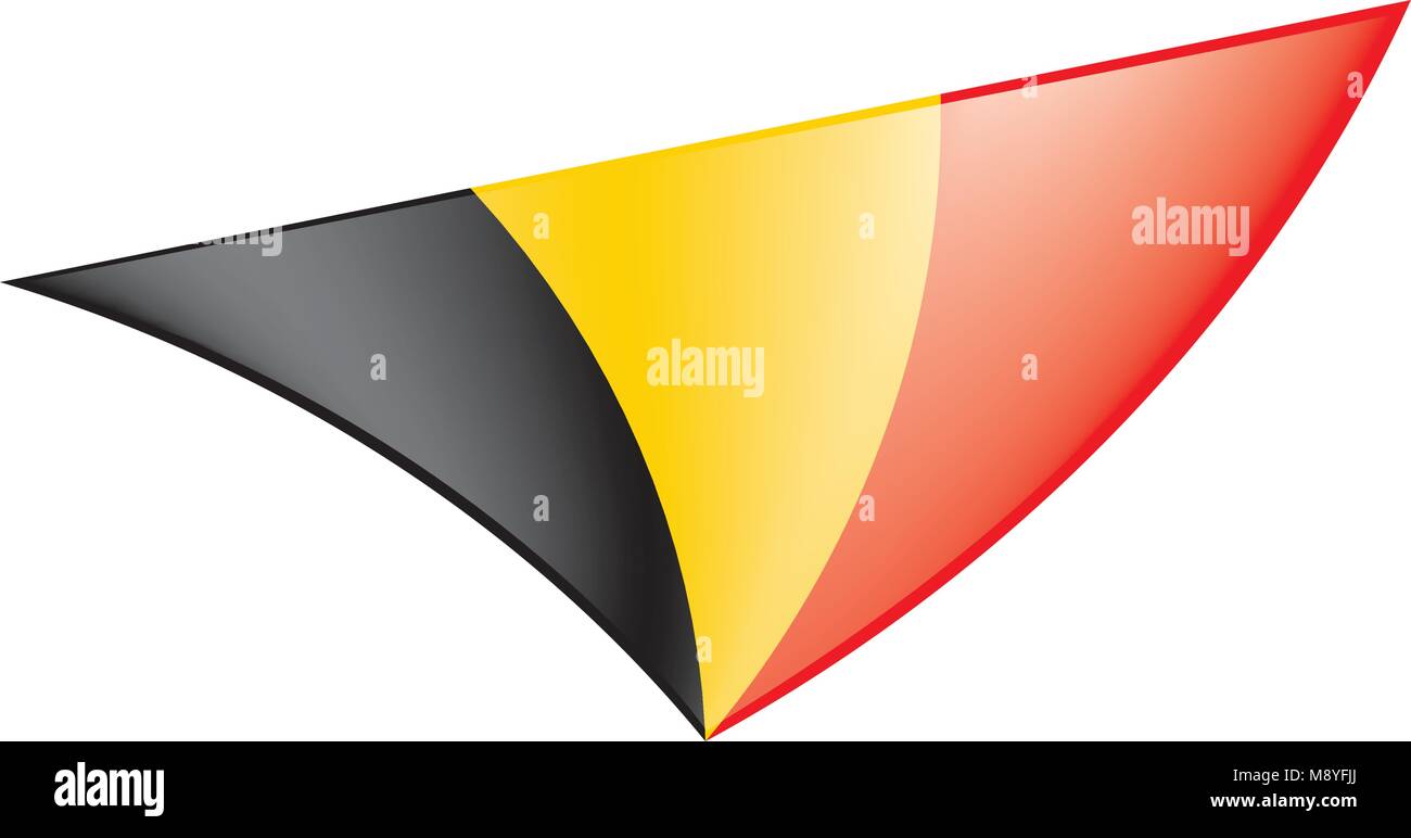 Flag of Belgium, Vector illustration Stock Vector Image & Art - Alamy
