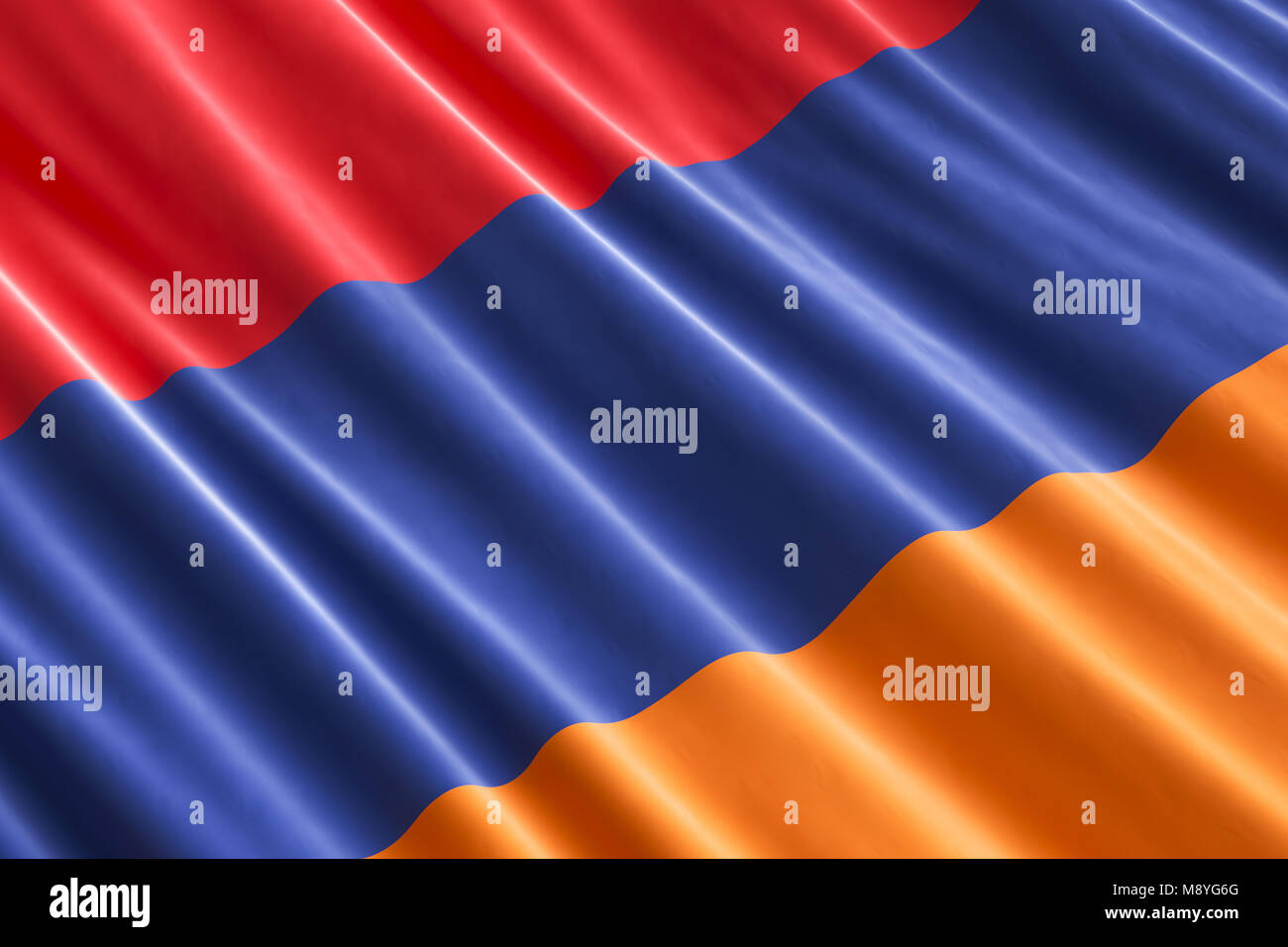 Armenian flag background, 3D rendering Stock Photo - Alamy
