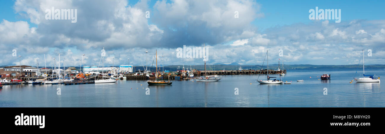 Mallaig Harbour, Scotland Stock Photo