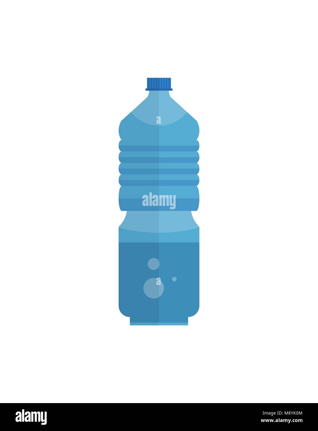 Plastic bottle clean water Stock Vector Images - Alamy