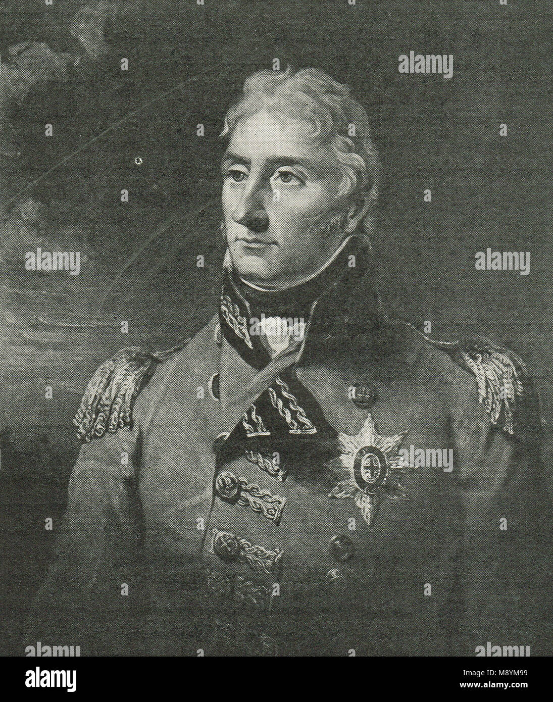 Lieutenant-General Sir John Moore, 1761–1809 Stock Photo
