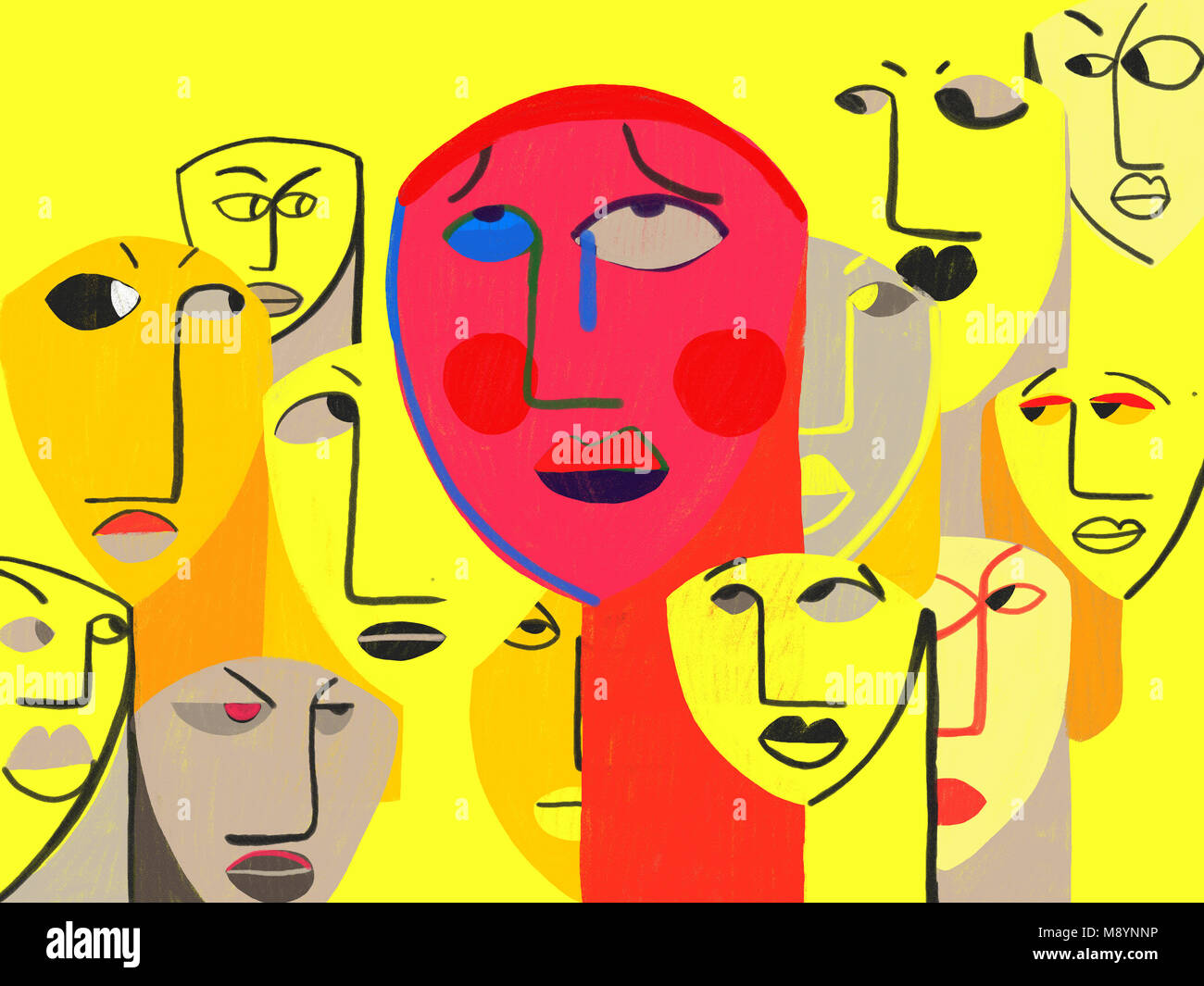 Social anxiety disorder hi-res stock photography and images - Alamy