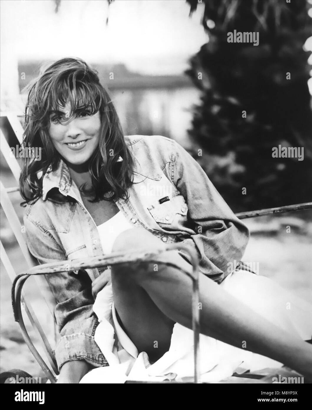 Laura brannigan promotional photo of american singer about 1980 stock image