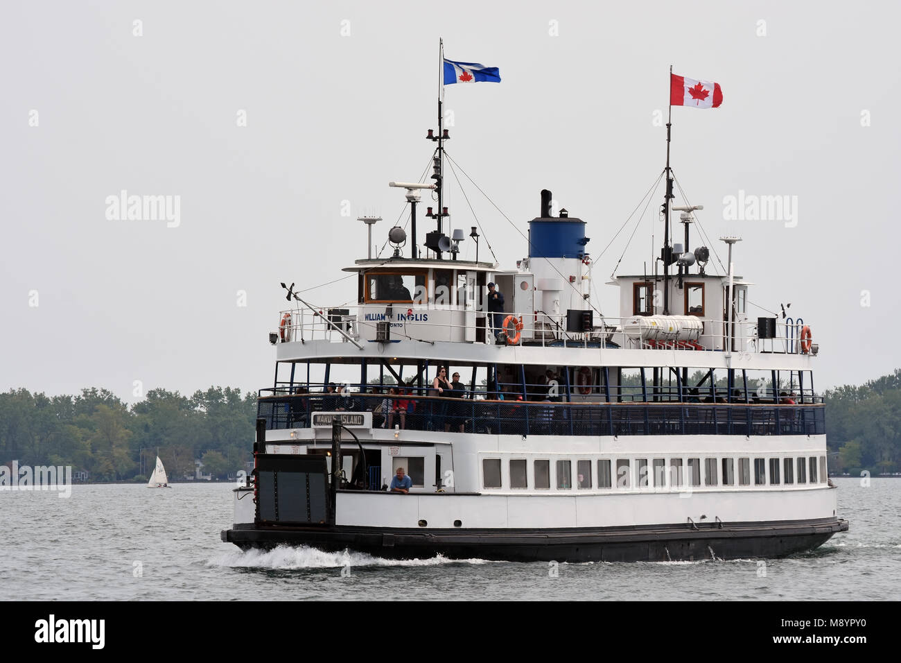 Ferry to Centre island, Toronto, Canada Stock Photo Alamy