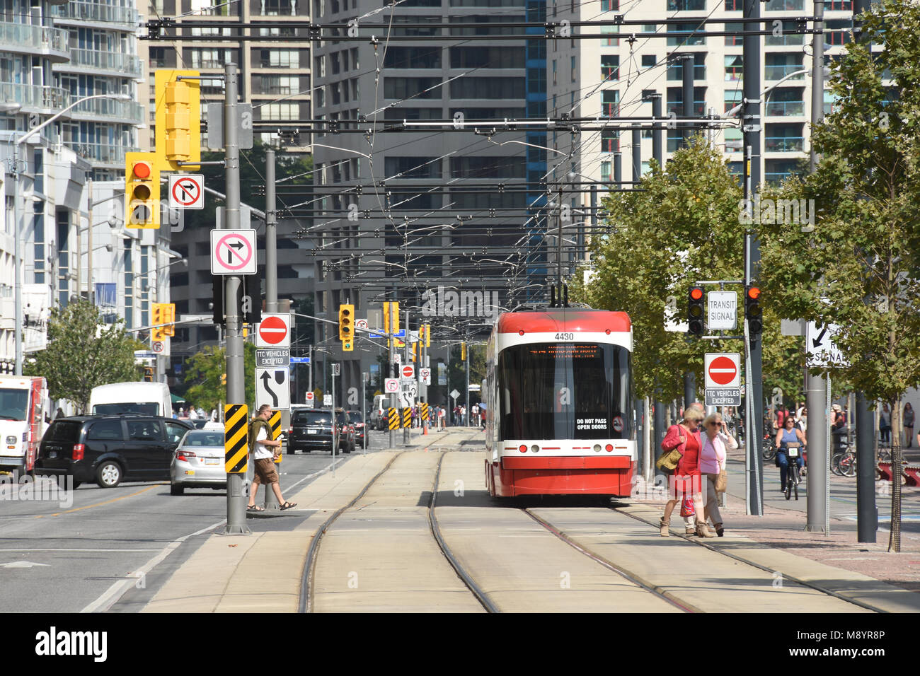 Queens quay, Toronto, Canada Stock Photo Alamy