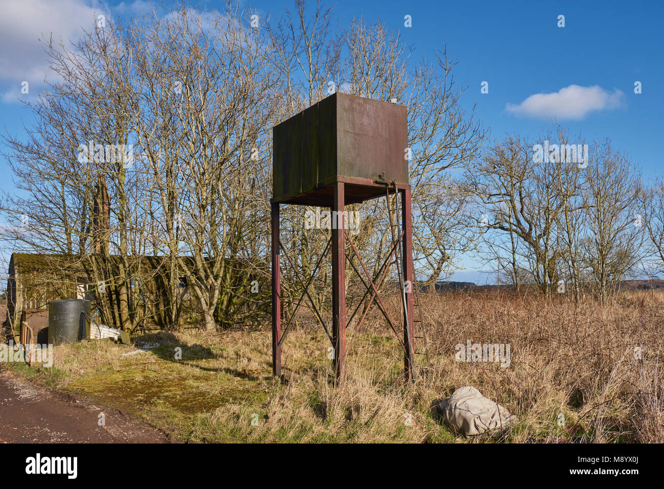 Near the Condor Camp in Arbroath stands the remnants of an old Royal