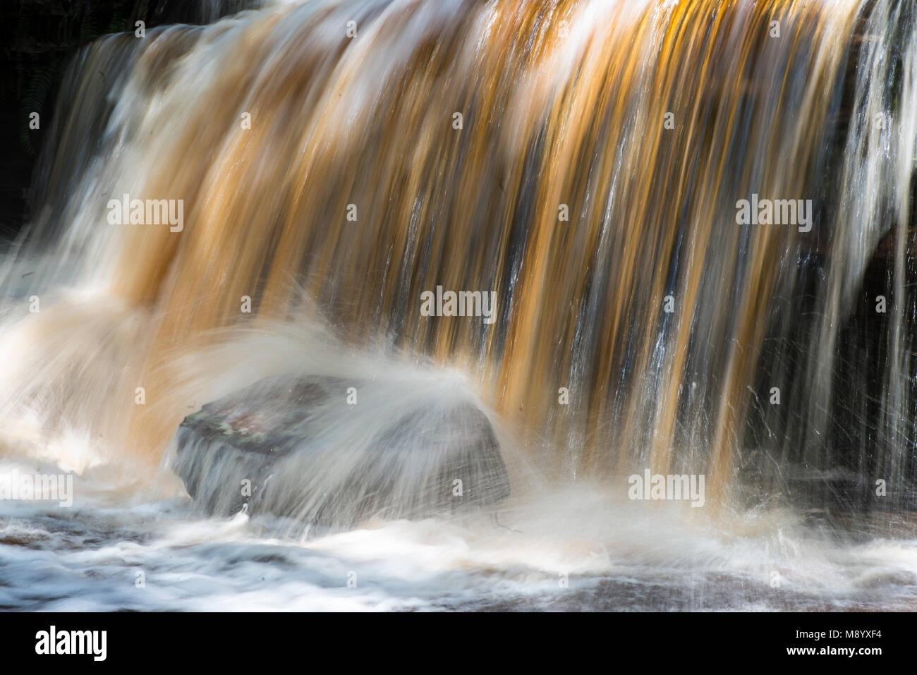 Waterfall, Maliau Basin, Sabah, Malaysia, Borneo, Stock Photo