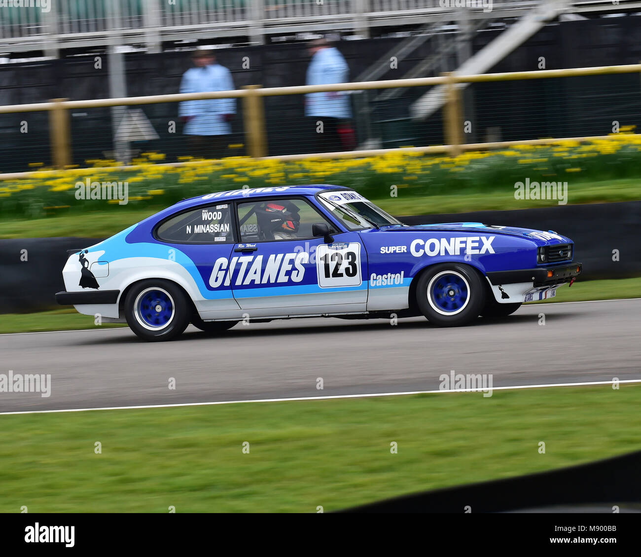 Ric Wood, Nicolas Minassian, Ford Capri III 3 litre S, Gerry Marshall ...