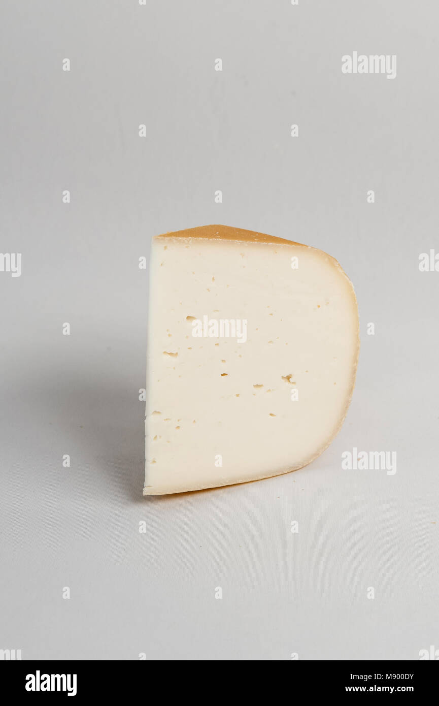 Killeen goats cheese a 'gouda' like cheese made in Galway, Ireland Stock Photo Alamy