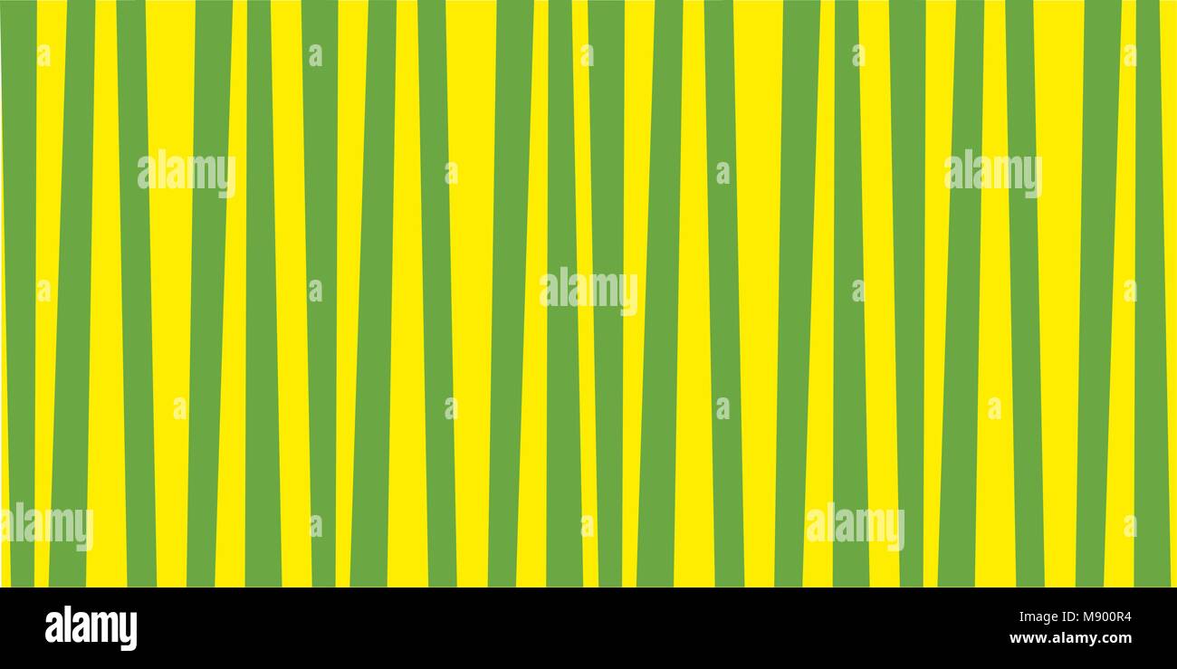 Abstract vertical striped pattern. Green and yellow print. Background ...