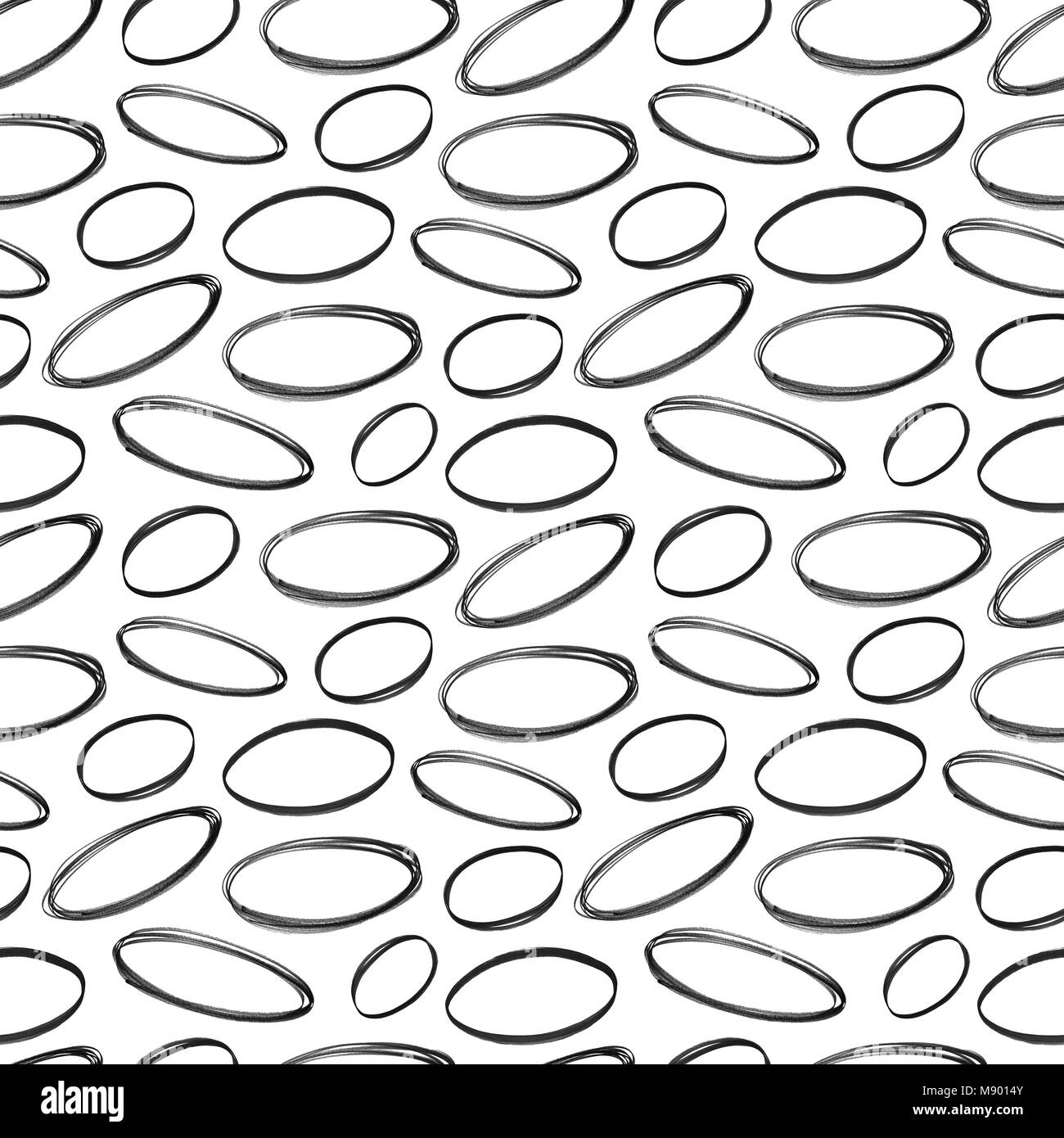 Seamless oval wallpaper hi-res stock photography and images - Alamy