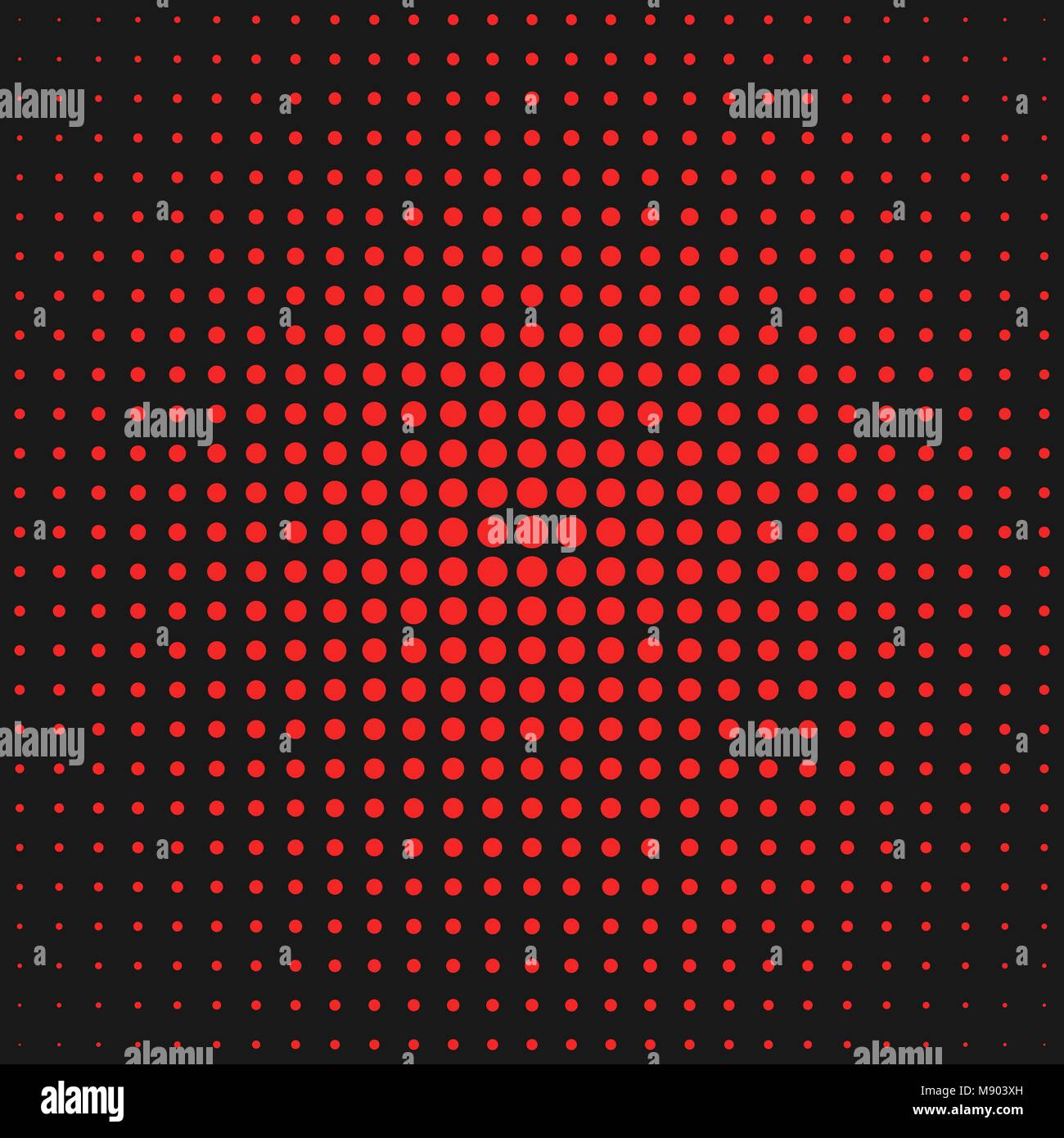 Abstract halftone dot pattern background - vector graphic design from ...