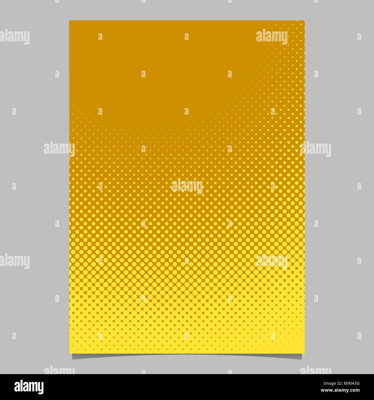 Halftone circle background pattern brochure template with dots Stock ...