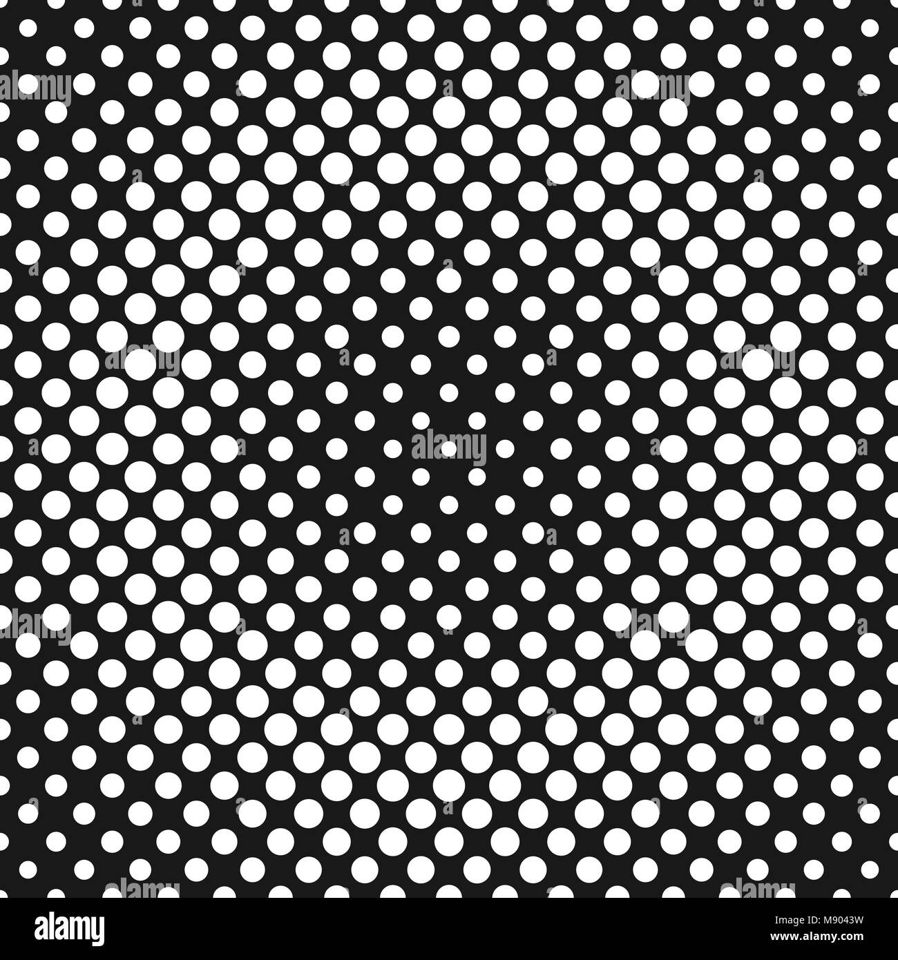 Halftone dotted background pattern template - vector graphic Stock Vector