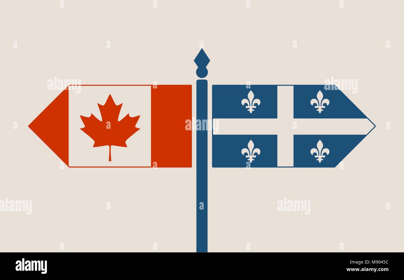 Relationships between Canada and Quebec Stock Vector Image & Art Alamy