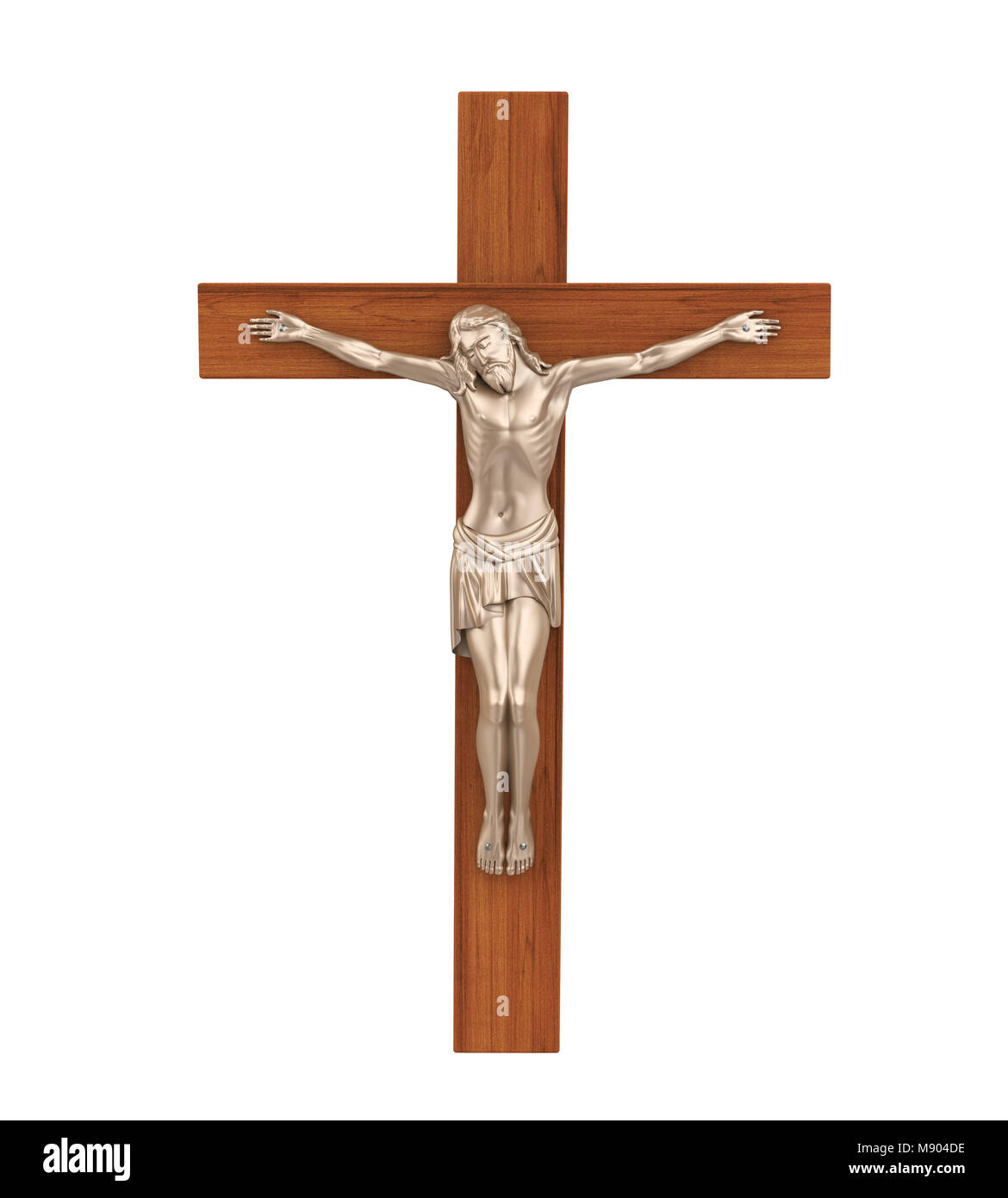 Crucifixion statue Cut Out Stock Images & Pictures - Alamy