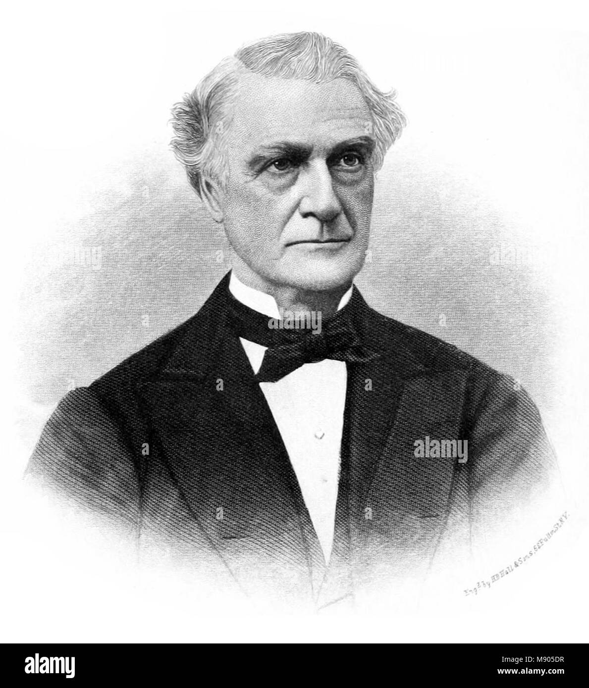 Philo Carpenter (February 27, 1805 – August 7, 1886) was Chicago, Illinois' first pharmacist, and an outspoken abolitionist. His Christian faith and anti-slavery convictions led him to form a new church in Chicago, First Congregational, and to help form and lead the Chicago chapter of the American Anti-Slavery Society. He was a member of the Chicago Theological Society and was managing director of the Chicago Bible Society. In the aftermath of the Great Chicago Fire in 1871, Carpenter organized the Relief and Aid Society. Stock Photo