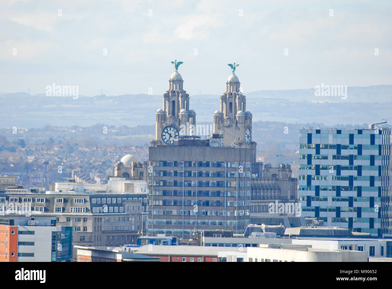 Everton Park views. Stock Photo