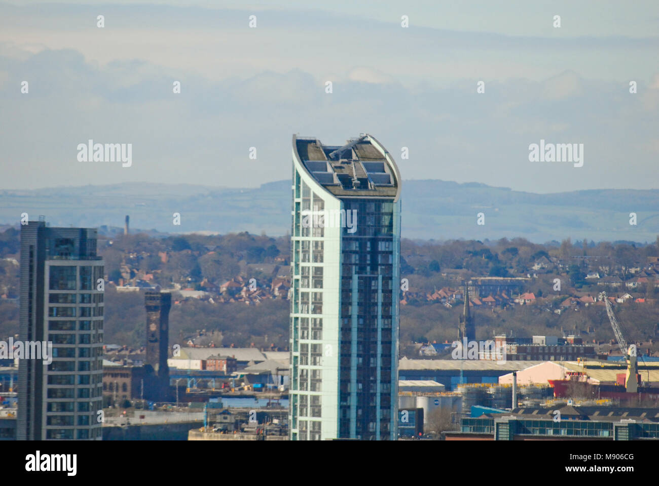 Everton Park views Stock Photo Alamy