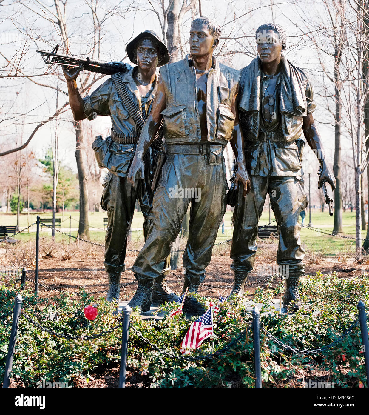 The three soldiers memorial hi-res stock photography and images - Alamy