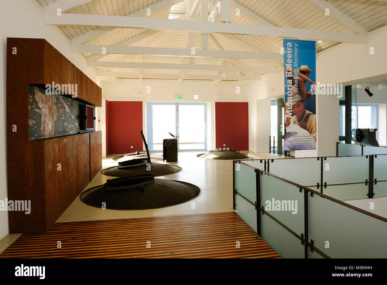 Centro de Artes e Ciências (Arts and Science Centre), Lages do Pico, Pico. Azores islands, Portugal Stock Photo