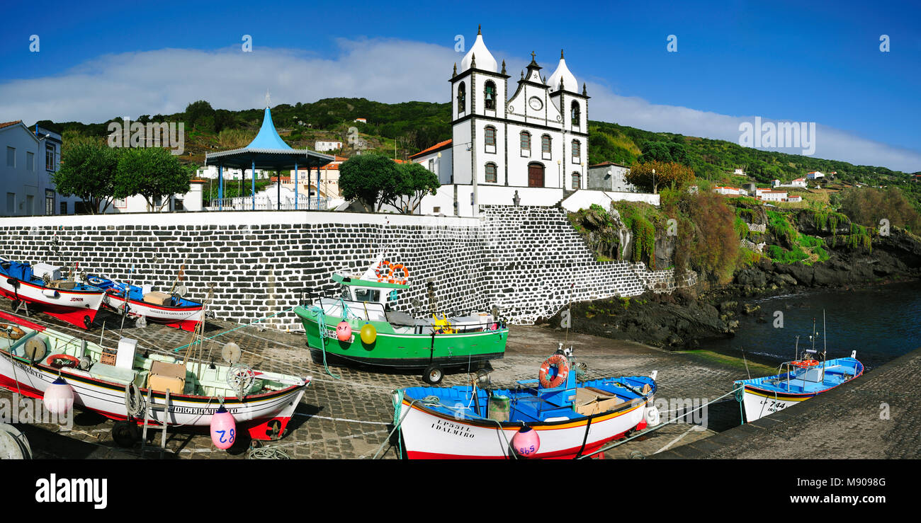 Calheta de Nesquim, Pico. Azores islands, Portugal Stock Photo